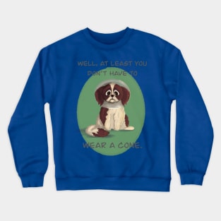 Cone of Shame Crewneck Sweatshirt